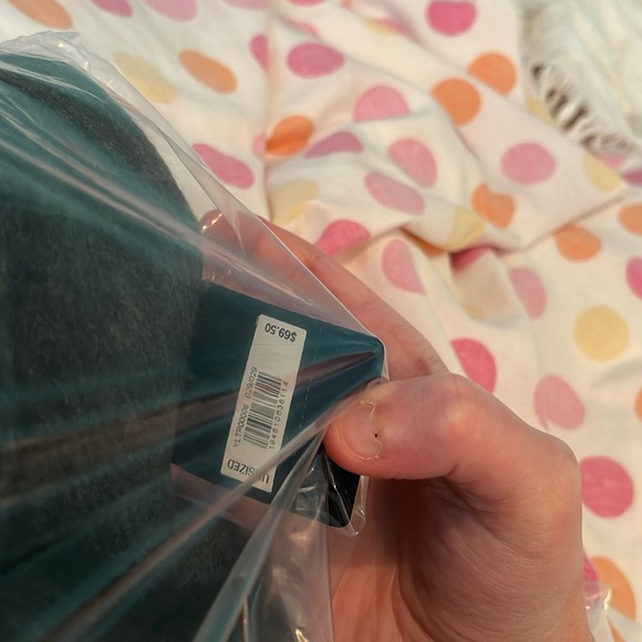 Lucky Brand Dark Gray Heather Brushed Scarf - Picture 2 of 4